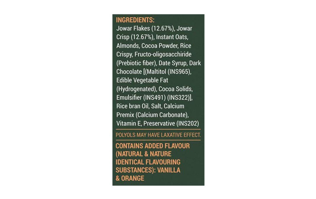 Any time Mindful Superfood Jowar Bar    Box  300 grams